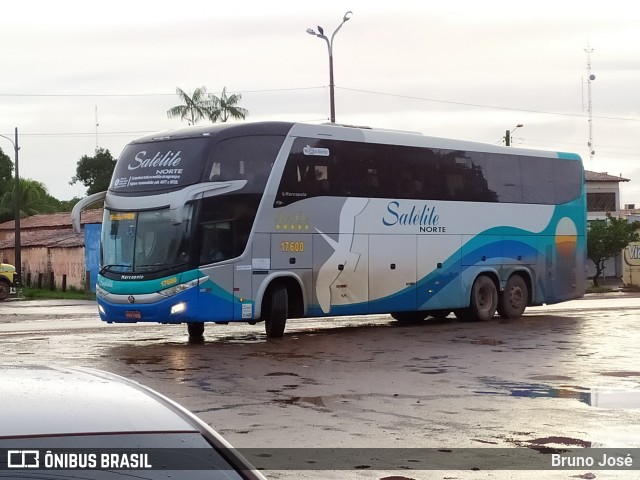 Expresso Satélite Norte 17600 na cidade de Miranda do Norte, Maranhão, Brasil, por Bruno José. ID da foto: 8666253.