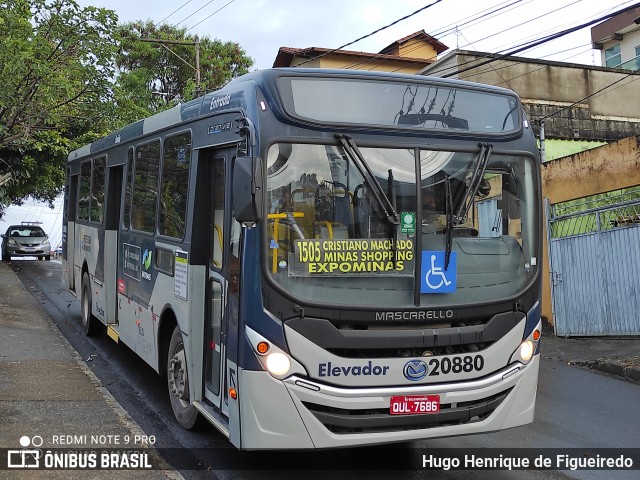 Viação Progresso 20880 na cidade de Belo Horizonte, Minas Gerais, Brasil, por Hugo Henrique de Figueiredo. Número da foto: #8667360.