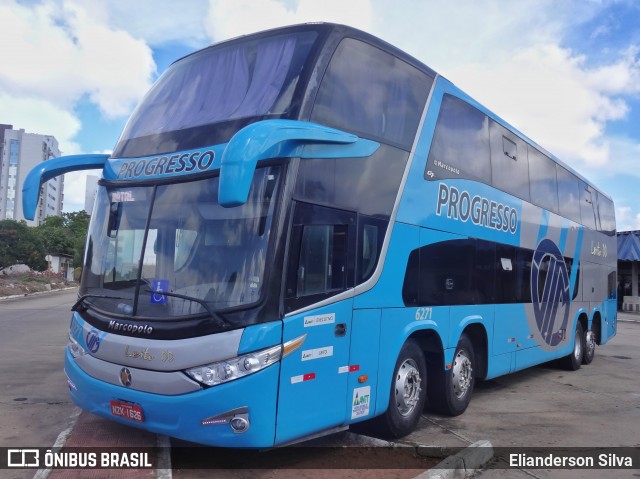 Auto Viação Progresso 6271 na cidade de Natal, Rio Grande do Norte, Brasil, por Elianderson Silva. Número da foto: #8667173.