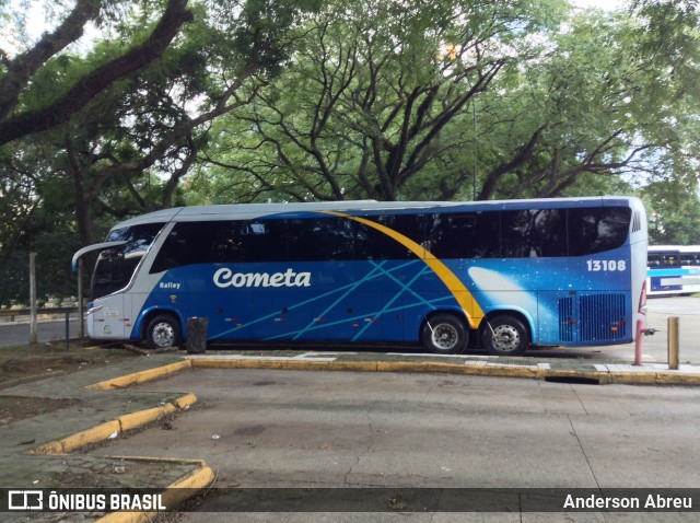 Viação Cometa 13108 na cidade de São Paulo, São Paulo, Brasil, por Anderson Abreu. Número da foto: #8666255.