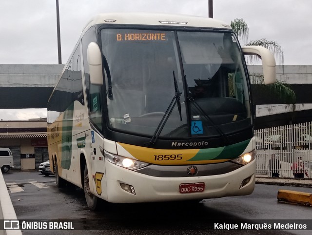 Empresa Gontijo de Transportes 18595 na cidade de Belo Horizonte, Minas Gerais, Brasil, por Kaique Marquês Medeiros . Número da foto: #8667680.