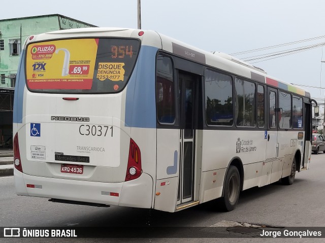 Transportes Futuro C30371 na cidade de Rio de Janeiro, Rio de Janeiro, Brasil, por Jorge Gonçalves. ID da foto: 8667761.