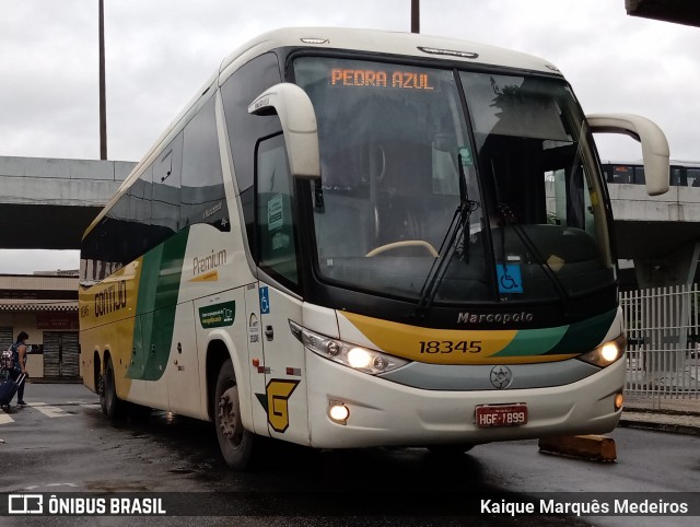 Empresa Gontijo de Transportes 18345 na cidade de Belo Horizonte, Minas Gerais, Brasil, por Kaique Marquês Medeiros . Número da foto: #8667660.