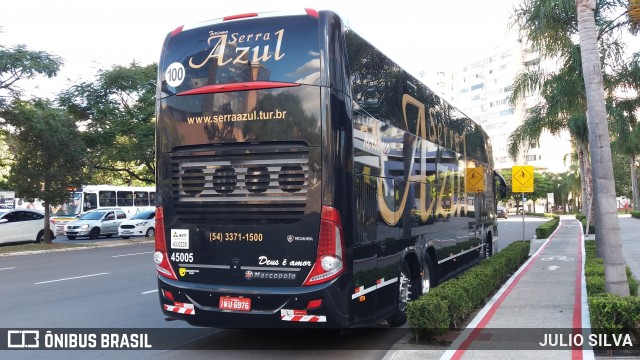 Serra Azul Turismo 4925 na cidade de Porto Alegre, Rio Grande do Sul, Brasil, por JULIO SILVA. Número da foto: #8665987.