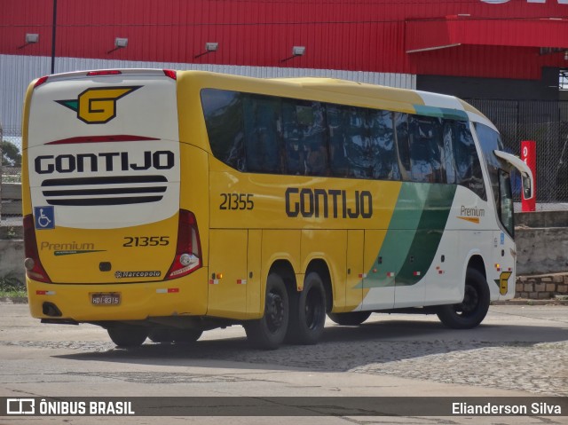 Empresa Gontijo de Transportes 21355 na cidade de Natal, Rio Grande do Norte, Brasil, por Elianderson Silva. ID da foto: 8665603.