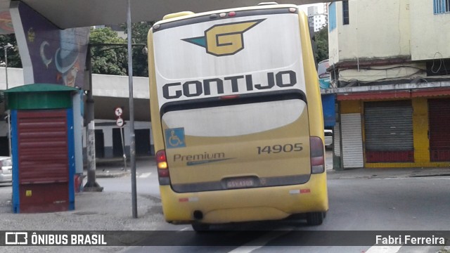 Empresa Gontijo de Transportes 14905 na cidade de Belo Horizonte, Minas Gerais, Brasil, por Fabri Ferreira. ID da foto: 8665972.