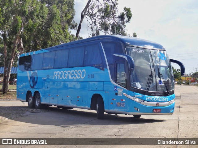 Auto Viação Progresso 6138 na cidade de Natal, Rio Grande do Norte, Brasil, por Elianderson Silva. Número da foto: #8667572.
