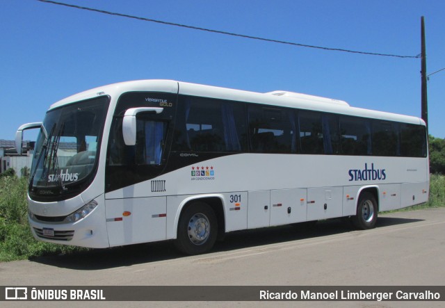 Stadtbus 301 na cidade de Santa Cruz do Sul, Rio Grande do Sul, Brasil, por Ricardo Manoel Limberger Carvalho. ID da foto: 8666806.