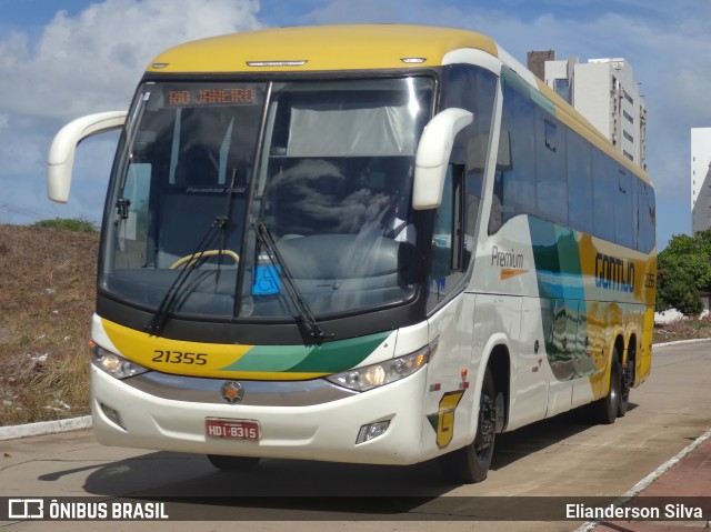 Empresa Gontijo de Transportes 21355 na cidade de Natal, Rio Grande do Norte, Brasil, por Elianderson Silva. ID da foto: 8665538.