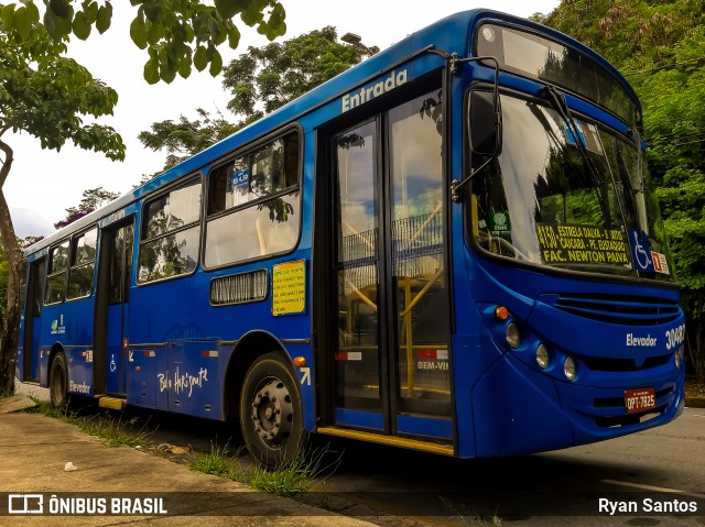 Auto Omnibus Nova Suissa 30482 na cidade de Belo Horizonte, Minas Gerais, Brasil, por Ryan Santos. ID da foto: 8665902.