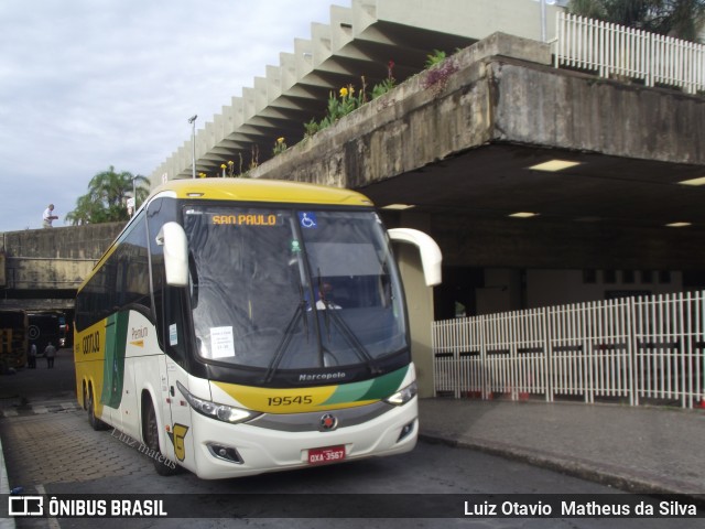 Empresa Gontijo de Transportes 19545 na cidade de Belo Horizonte, Minas Gerais, Brasil, por Luiz Otavio Matheus da Silva. Número da foto: #8667034.