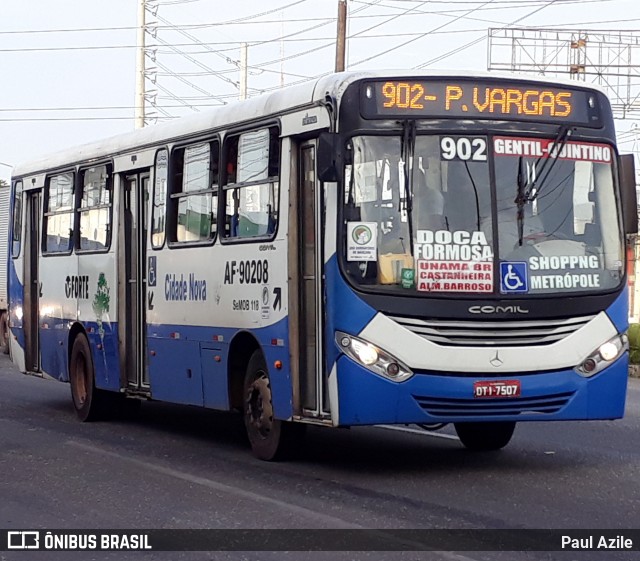 Viação Forte AF-90208 na cidade de Belém, Pará, Brasil, por Paul Azile. Número da foto: #8617166.