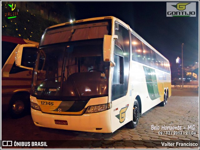 Empresa Gontijo de Transportes 12345 na cidade de Belo Horizonte, Minas Gerais, Brasil, por Valter Francisco. Número da foto: #8668429.