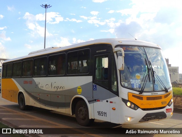 Rio Negro Fretamento e Turismo 16511 na cidade de Belo Horizonte, Minas Gerais, Brasil, por Adão Raimundo Marcelino. ID da foto: 8670087.