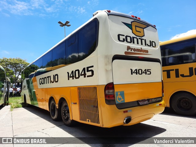 Empresa Gontijo de Transportes 14045 na cidade de São Paulo, São Paulo, Brasil, por Vanderci Valentim. ID da foto: 8668448.