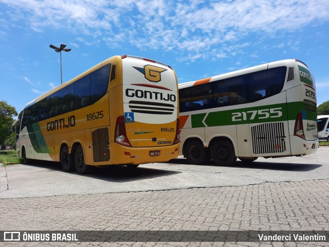 Empresa Gontijo de Transportes 18625 na cidade de São Paulo, São Paulo, Brasil, por Vanderci Valentim. ID da foto: 8668465.