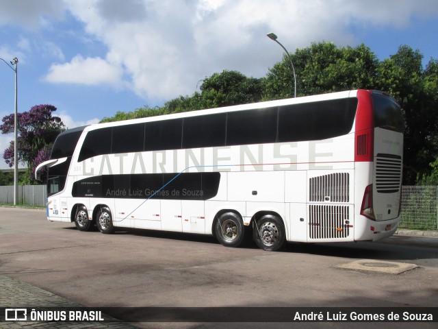 Auto Viação Catarinense 3511 na cidade de Curitiba, Paraná, Brasil, por André Luiz Gomes de Souza. ID da foto: 8670078.