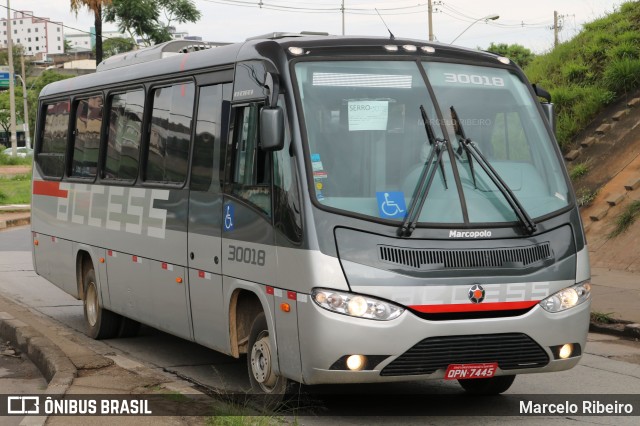 Viação Serro 30018 na cidade de Contagem, Minas Gerais, Brasil, por Marcelo Ribeiro. Número da foto: #8669009.
