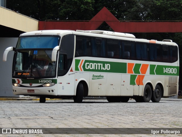 Empresa Gontijo de Transportes 14900 na cidade de Divinópolis, Minas Gerais, Brasil, por Igor Policarpo. Número da foto: #8669753.