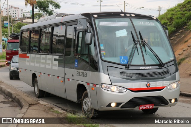 Viação Serro 31318 na cidade de Contagem, Minas Gerais, Brasil, por Marcelo Ribeiro. Número da foto: #8669028.