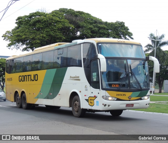 Empresa Gontijo de Transportes 14935 na cidade de Americana, São Paulo, Brasil, por Gabriel Correa. ID da foto: 8672166.