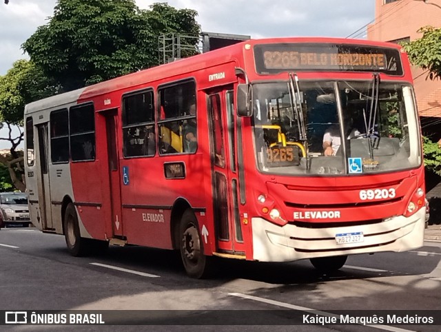 Viação Santa Edwiges 69203 na cidade de Belo Horizonte, Minas Gerais, Brasil, por Kaique Marquês Medeiros . Número da foto: #8672496.