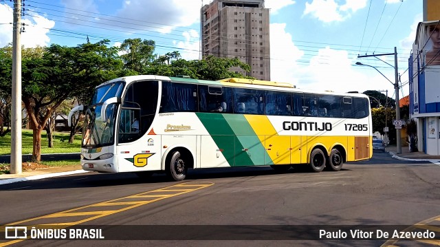 Empresa Gontijo de Transportes 17285 na cidade de Franca, São Paulo, Brasil, por Paulo Vitor De Azevedo. Número da foto: #8670424.
