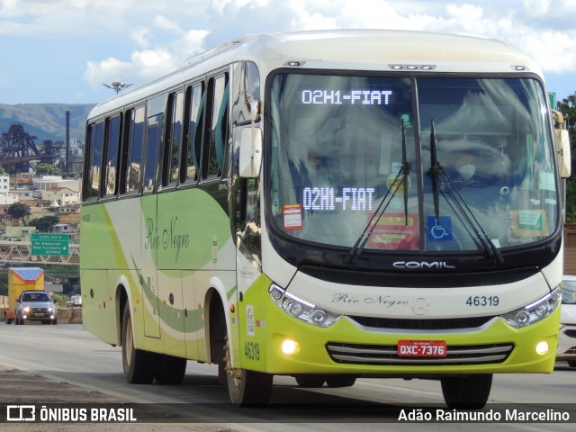 Rio Negro Fretamento e Turismo 46319 na cidade de Belo Horizonte, Minas Gerais, Brasil, por Adão Raimundo Marcelino. Número da foto: #8673077.