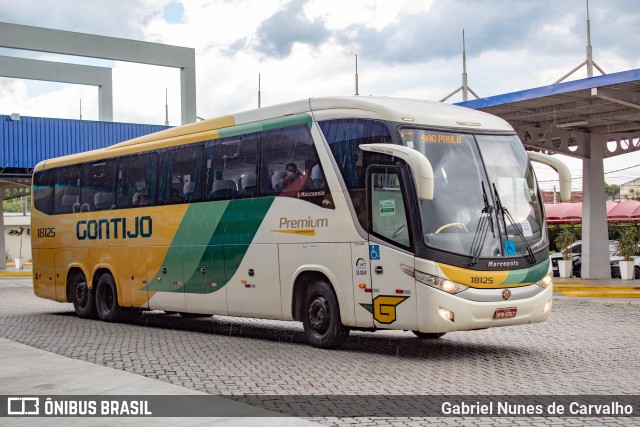 Empresa Gontijo de Transportes 18125 na cidade de Resende, Rio de Janeiro, Brasil, por Gabriel Nunes de Carvalho. ID da foto: 8672667.