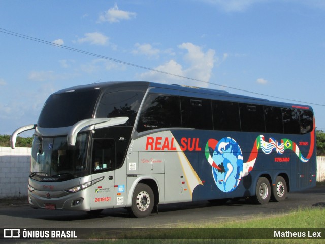 Real Sul Turismo 2019151 na cidade de Teresina, Piauí, Brasil, por Matheus Lex. ID da foto: 8670710.