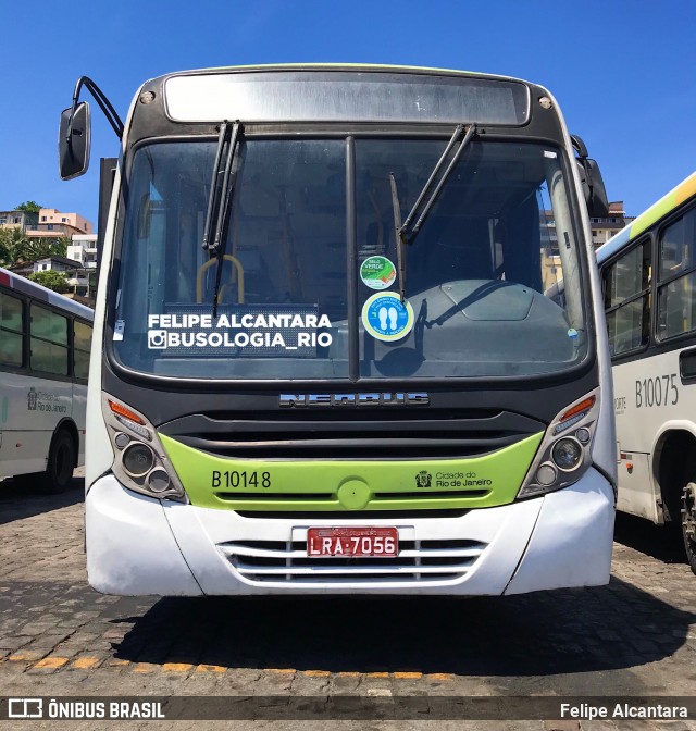 Transportes Paranapuan B10148 na cidade de Rio de Janeiro, Rio de Janeiro, Brasil, por Felipe Alcantara. ID da foto: 8672705.