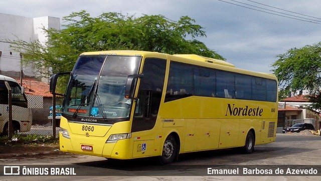 Viação Nordeste 8060 na cidade de Natal, Rio Grande do Norte, Brasil, por Emanuel  Barbosa de Azevedo. ID da foto: 8671684.