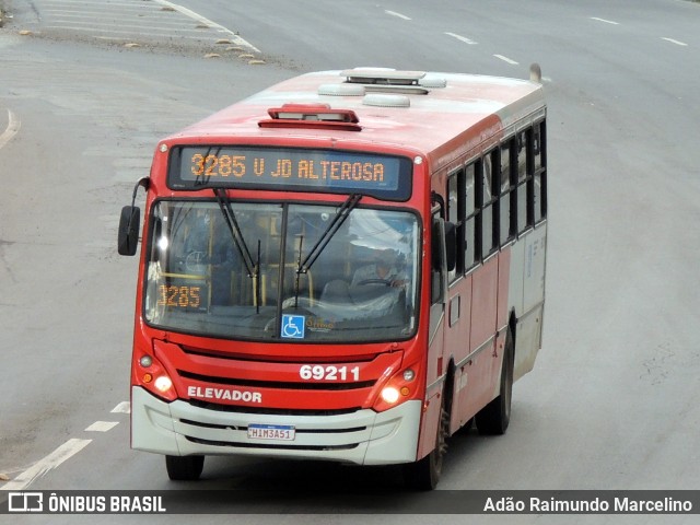 Viação Santa Edwiges 69211 na cidade de Belo Horizonte, Minas Gerais, Brasil, por Adão Raimundo Marcelino. ID da foto: 8673236.