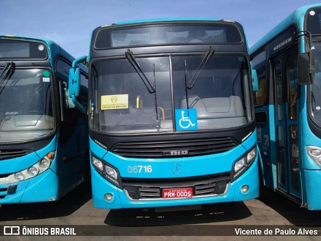 Taguatur - Taguatinga Transporte e Turismo 06716 na cidade de Brasília, Distrito Federal, Brasil, por Vicente de Paulo Alves. ID da foto: 8671565.