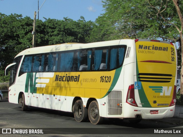 Viação Nacional 16120 na cidade de Teresina, Piauí, Brasil, por Matheus Lex. ID da foto: 8670693.