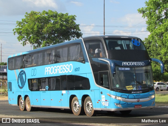 Auto Viação Progresso 6017 na cidade de Teresina, Piauí, Brasil, por Matheus Lex. ID da foto: 8670730.