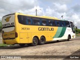 Empresa Gontijo de Transportes 14730 na cidade de São Raimundo Nonato, Piauí, Brasil, por Nyel Serra. Número da foto: #:id.