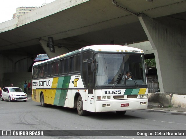 Empresa Gontijo de Transportes 10325 na cidade de Belo Horizonte, Minas Gerais, Brasil, por Douglas Célio Brandao. ID da foto: 8675343.