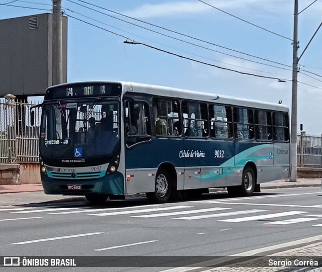 Unimar Transportes 9032 na cidade de Vitória, Espírito Santo, Brasil, por Sergio Corrêa. ID da foto: 8673503.