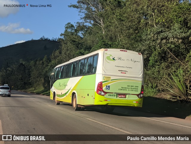 Rio Negro Fretamento e Turismo 44419 na cidade de Nova Lima, Minas Gerais, Brasil, por Paulo Camillo Mendes Maria. Número da foto: #8673422.