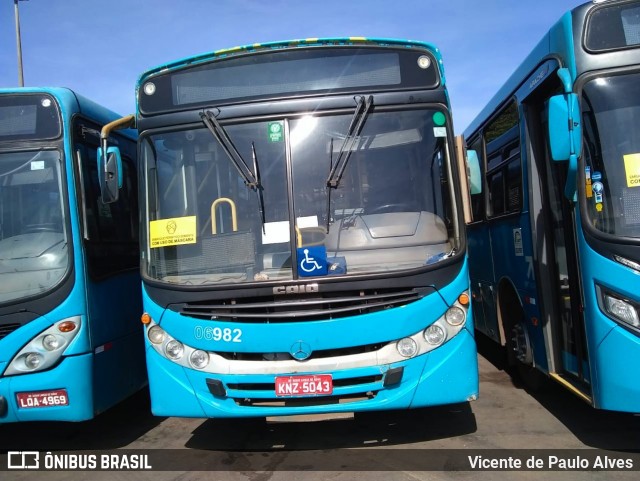 Taguatur - Taguatinga Transporte e Turismo 06982 na cidade de Brasília, Distrito Federal, Brasil, por Vicente de Paulo Alves. ID da foto: 8675053.