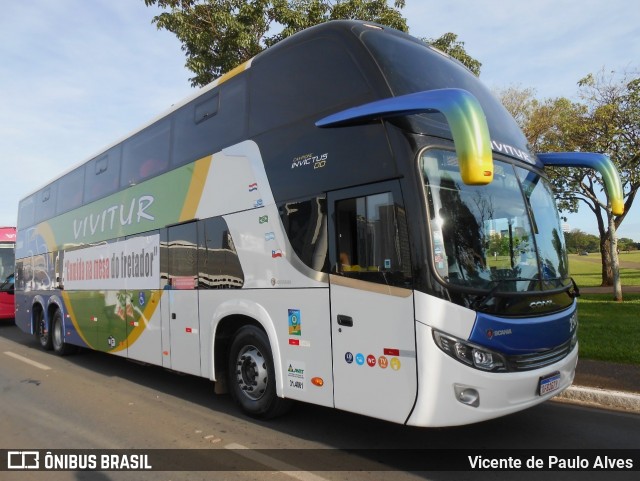 Vivitur Turismo 25000 na cidade de Brasília, Distrito Federal, Brasil, por Vicente de Paulo Alves. ID da foto: 8673555.