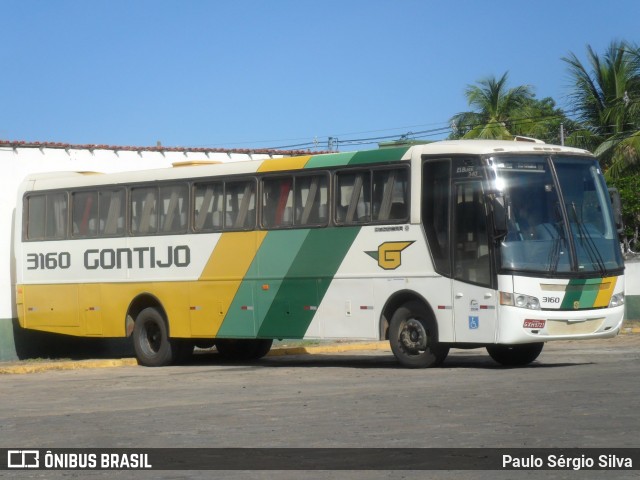 Empresa Gontijo de Transportes 3160 na cidade de Almenara, Minas Gerais, Brasil, por Paulo Sérgio Silva. Número da foto: #8673640.