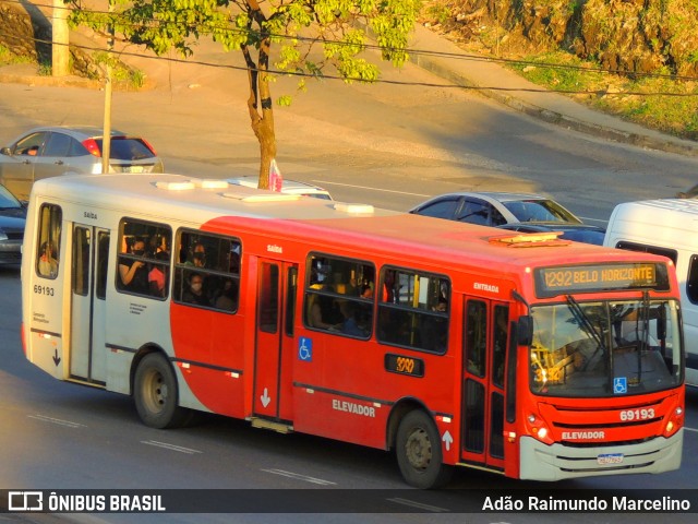 Viação Santa Edwiges 69193 na cidade de Belo Horizonte, Minas Gerais, Brasil, por Adão Raimundo Marcelino. Número da foto: #8676448.