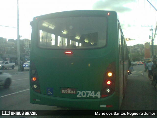 OT Trans - Ótima Salvador Transportes 20744 na cidade de Salvador, Bahia, Brasil, por Mario dos Santos Nogueira Junior. ID da foto: 8675221.