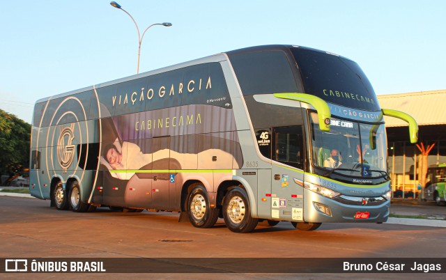 Viação Garcia 8635 na cidade de Maringá, Paraná, Brasil, por Bruno César  Jagas. Número da foto: #8675125.