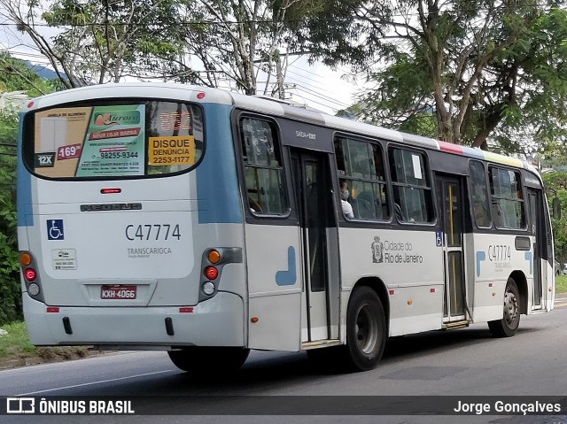 Viação Redentor C47774 na cidade de Rio de Janeiro, Rio de Janeiro, Brasil, por Jorge Gonçalves. Número da foto: #8676117.