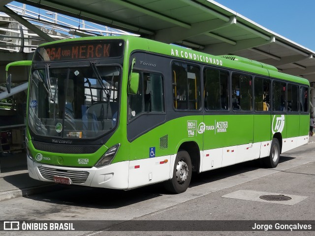Tijuquinha - Auto Viação Tijuca A50168 na cidade de Rio de Janeiro, Rio de Janeiro, Brasil, por Jorge Gonçalves. Número da foto: #8673641.