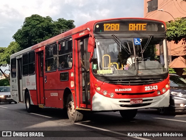 Autotrans > Turilessa 25343 na cidade de Belo Horizonte, Minas Gerais, Brasil, por Kaique Marquês Medeiros . Número da foto: #8674592.