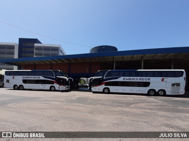 Expresso Embaixador 604 na cidade de Porto Alegre, Rio Grande do Sul, Brasil, por JULIO SILVA. Número da foto: #8676446.